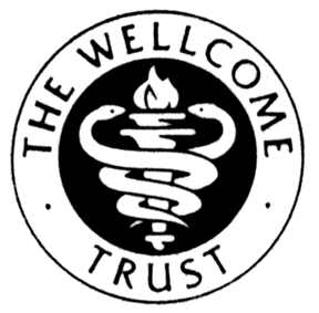 The Wellcome Trust snake serpent dragon logo
